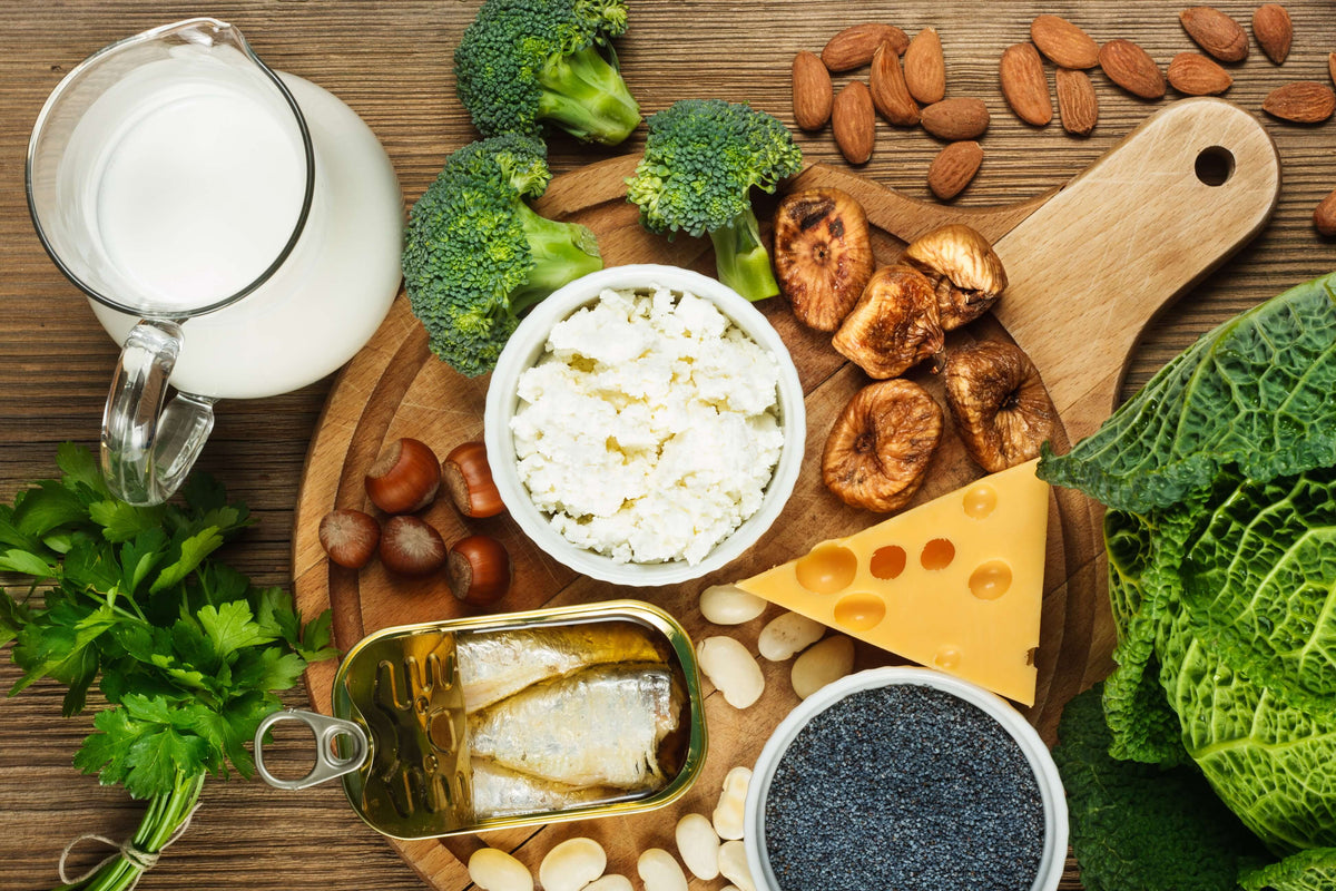 Lebensmittel mit viel Calcium