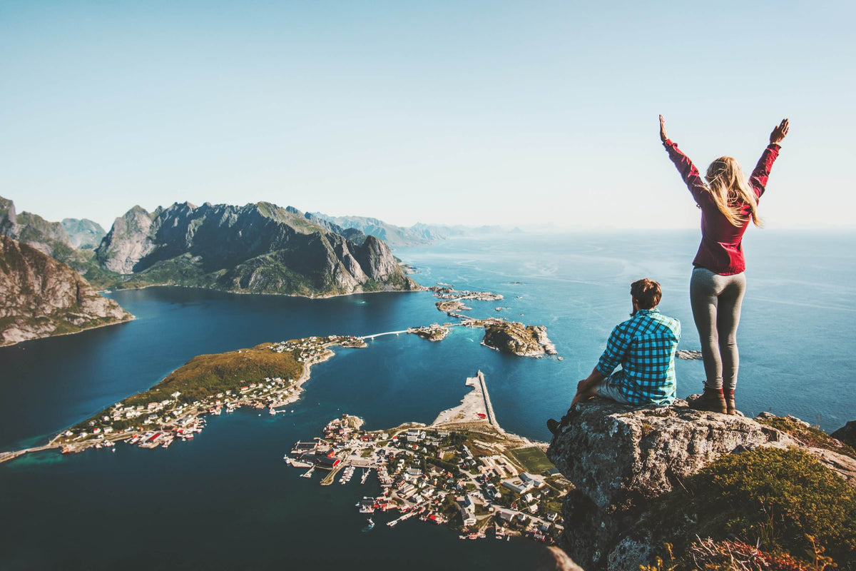 Gesund reisen - Pärchen im Urlaub