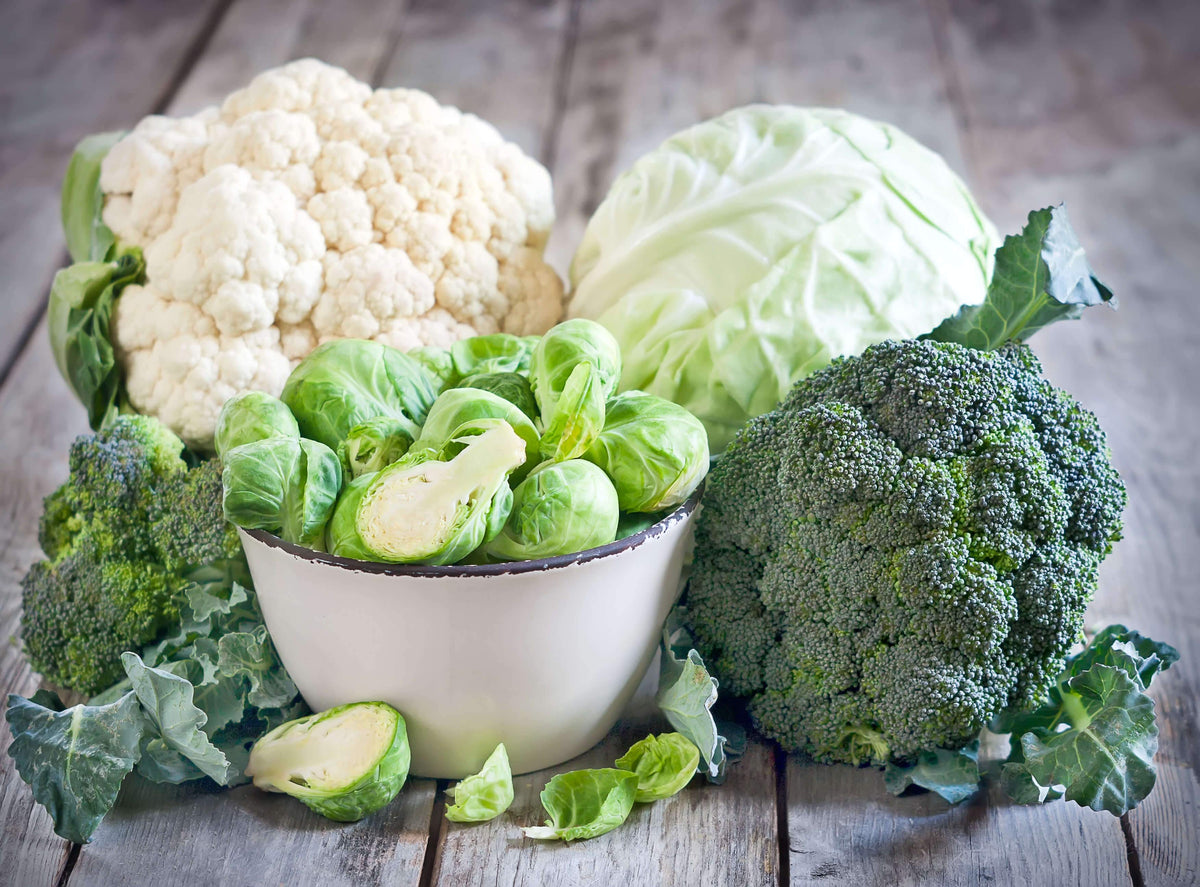 Lebensmittel gegen Lebererkrankung - Rosenkohl, Blumenkohl, Brokkoli