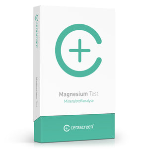 Verpackung des Magnesium Tests von cerascreen