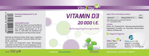 Vitamin D3 Kapseln