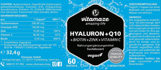 Hyaluronsäure + Coenzym Q10 Kapseln