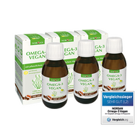 Dreierpack Veganes Omega-3 Öl (Zitrone)