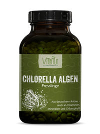 Chlorella Algen Presslinge